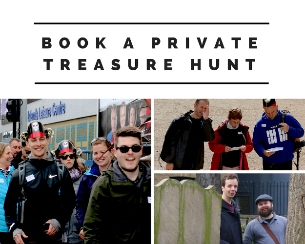 Book a private London Treasure Hunt
