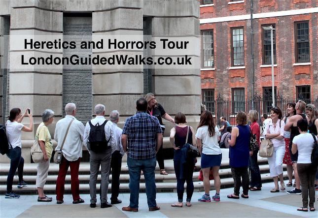 Heretics and Horrors - a private walking tour in the City of London