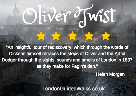 Oliver Twist private Victorian London walking Tour
